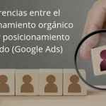 Diferencias entre posicionamiento orgánico (SEO) y posicionamiento pagado (Google Ads).